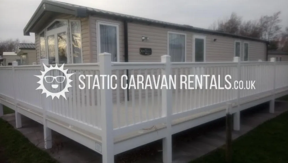 Private Carvan for Hire Haven Cleethorpes Beach, Cleethorpes, Grimsby, Lincolnshire, England