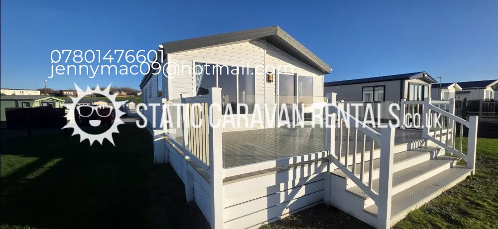 Private Carvan for Hire Ocean Edge Holiday Park, Heysham, Morecambe, Lancashire, England