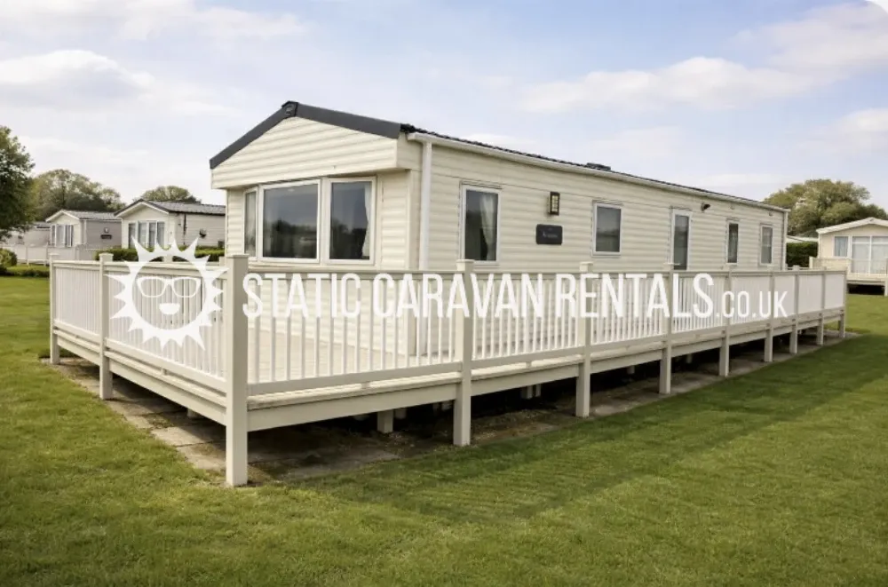 Private Carvan for Hire Coastfields Holiday Village, Ingoldmells, Skegness, Lincolnshire, England