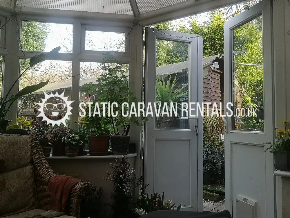 Private Carvan for Hire White Acres Holiday Park, Newquay, Cornwall, England