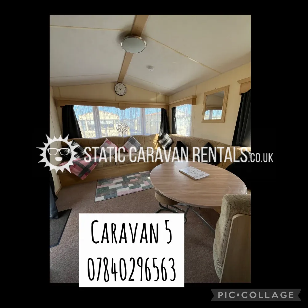 Private Carvan for Hire Happy Days Caravan Park, Towyn, Abergele, Wales, Wales