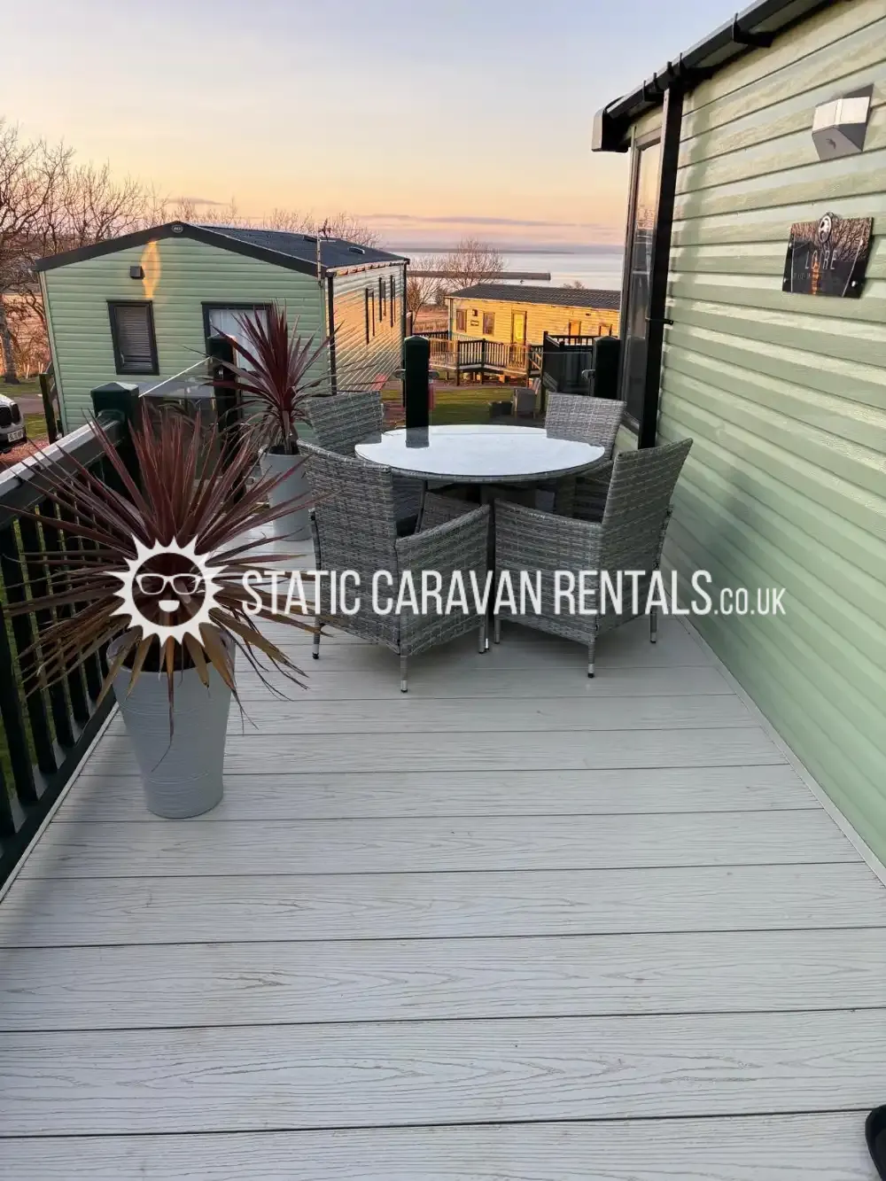 Private Carvan for Hire St. Andrews Holiday Park, St Andrews, Fife, Scotland