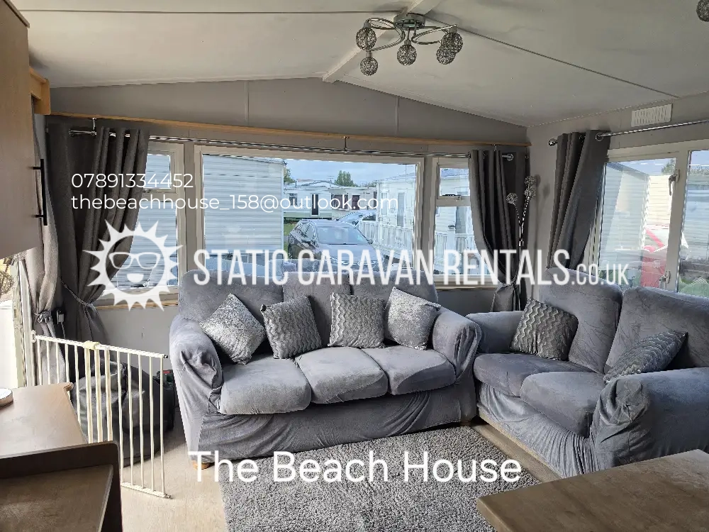 Private Carvan for Hire Happydays South, Skegness, Chapel St Leonards, Lincolnshire, England