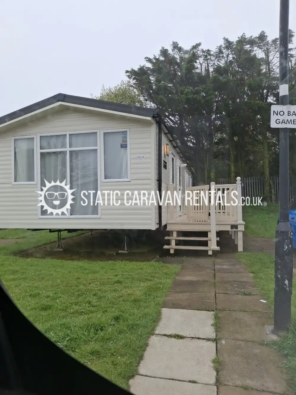 Private Carvan for Hire Primrose Valley Holiday Park, Filey, North Yorkshire, England