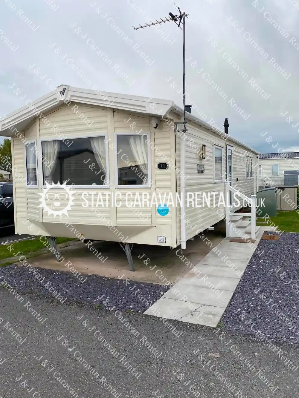 Private Carvan for Hire Lyons Robin Hood Holiday Park, Rhyl, Wales, Wales